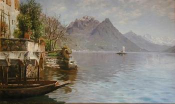 珮德 莫尅 曼斯特德 Gandria Lago Di Lugano